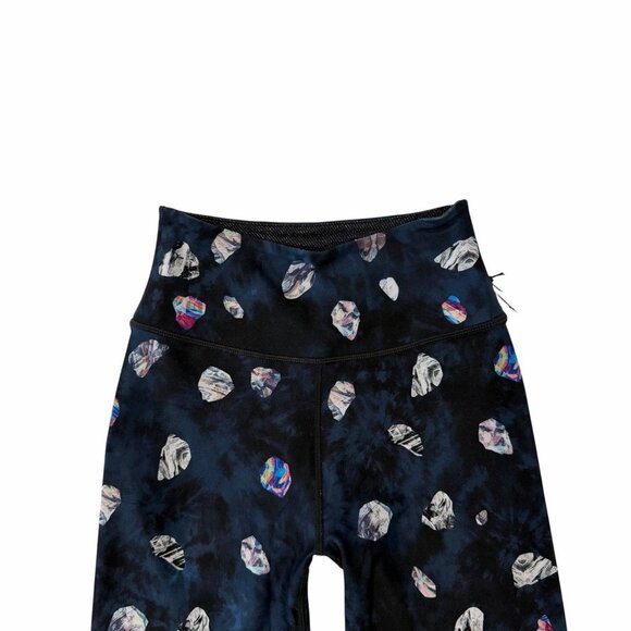 Wear it to Heart Kurt Reversible Biker Shorts Sz Small High Waist Asteroids Navy - Picture 5 of 9